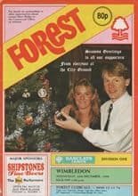 Nottingham Forest v Wimbledon 26-Dec-1990