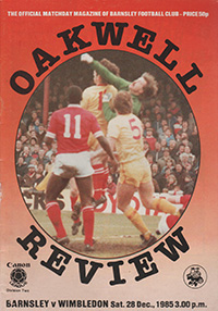 Barnsley v Wimbledon 28-Dec-1985