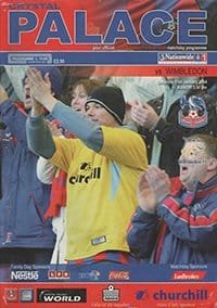 Crystal Palace v Wimbledon 31-Jan-2004
