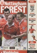Nottingham Forest v Wimbledon 07-Nov-1998