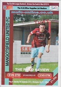 Mangotsfield United v Winchester City 05-Sep-2015