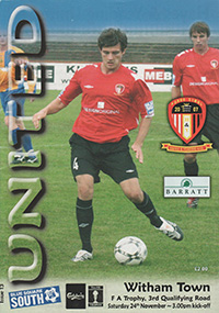Hayes & Yeading United v Witham Town 24-Nov-2007