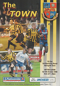 Harrogate Town v Witton Albion 08-Oct-2005