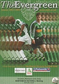 Northwich Victoria v Woking 22-Nov-2003