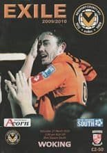 Newport County v Woking 27-Mar-2010