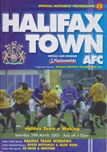Halifax Town v Woking 29-Mar-2003