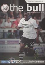 Hereford United v Woking 04-Sep-2012
