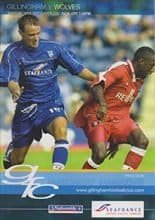 Gillingham v Wolverhampton Wanderers 18-Sep-2001