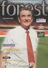 Nottingham Forest v Wolverhampton Wanderers 19-Sep-1999