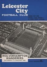Leicester City v Wolverhampton Wanderers 13-Jan-1968