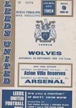 Leeds United v Wolverhampton Wanderers 07-Sep-1968