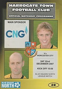 Harrogate Town v Worcester City 22-Dec-2007