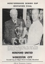 Hereford United v Worcester City 1969-70