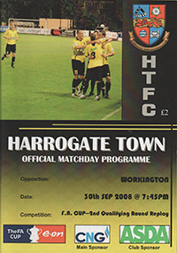 Harrogate Town v Workington 30-Sep-2008