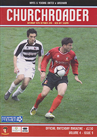 Hayes & Yeading United v Wrexham 16-Oct-2010