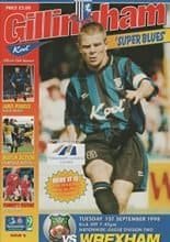 Gillingham v Wrexham 01-Sep-1998
