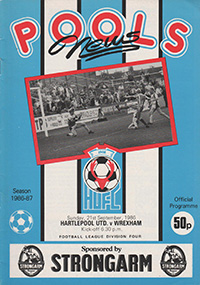Hartlepool United v Wrexham 21-Sep-1986