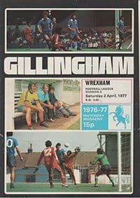 Gillingham v Wrexham 02-Apr-1977