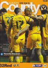 Newport County v Wycombe Wanderers 12-Apr-2014