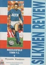Macclesfield Town v Wycombe Wanderers 29-Apr-1989