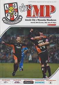 Lincoln City v Wycombe Wanderers  30-Dec-2006