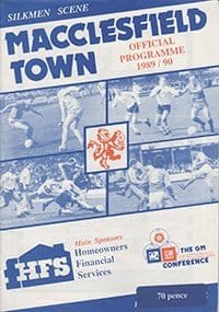 Macclesfield Town v Wycombe Wanderers 03-Mar-1990