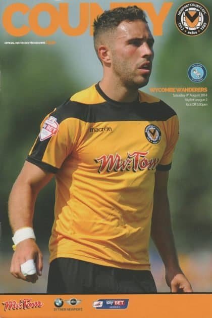 Newport County v Wycombe Wanderers 09-Aug-2014