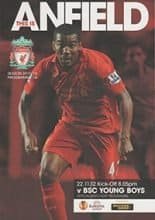 Liverpool v Young Boys Berne 22-Nov-2012