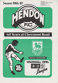 Hendon v Yeovil Town 03-Jan-1987