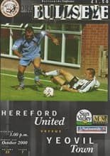 Hereford United v Yeovil Town 08-Oct-2000