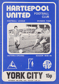 Hartlepool United v York City 14-Apr-1979