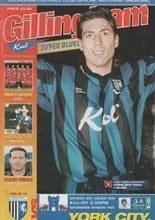 Gillingham v York City 16-Jan-1999