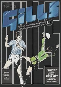 Gillingham v York City 16-Mar-1991
