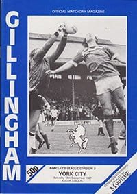 Gillingham v York City 19-Sep-1987