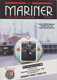 Grimsby Town v York City 21-Nov-1987