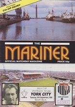 Grimsby Town v York City 24-Sep-1985