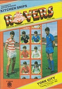Doncaster Rovers v York City 27-Sep-1983