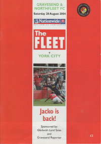 Gravesend & Northfleet v York City 28-Aug-2004