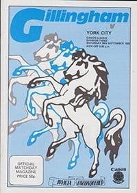 Gillingham v York City 28-Sep-1985