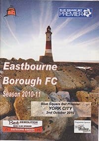 Eastbourne Borough v York City 02-Oct-2010