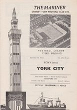 Grimsby Town v York City 02-Mar-1974