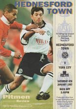 Hednesford Town v York City 04-Jan-1997