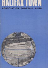Halifax Town v York City 07-Oct-1967