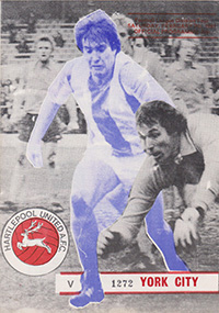 Hartlepool United v York City 07-Feb-1981