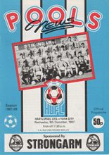 Hartlepool United v York City 09-Dec-1987