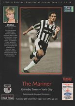 Grimsby Town v York City 09-Sep-1997