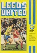 Leeds United v Birmingham City 30-Sep-1978