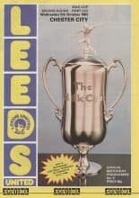 Leeds United v Chester City 05-Oct-1983