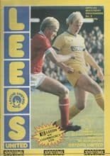 Leeds United v Oxford United 09-Nov-1983