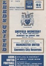 Leeds United v Sheffield Wednesday 08-Jan-1969